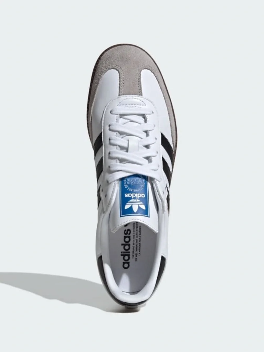 Adidas Samba OG in Cloud White Core Black Gum